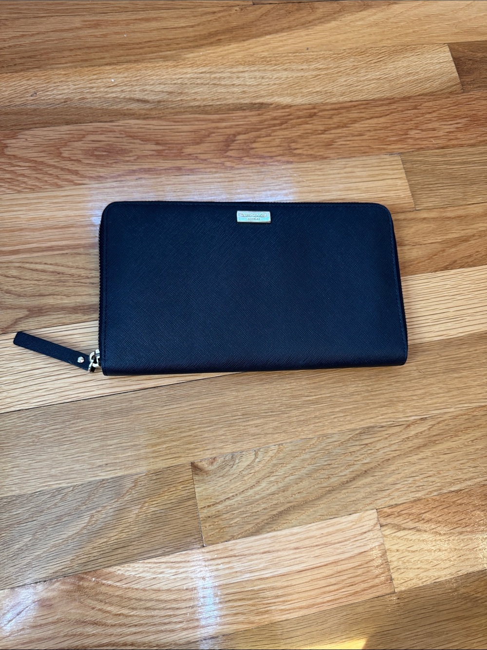 kate spade zip wallet large
